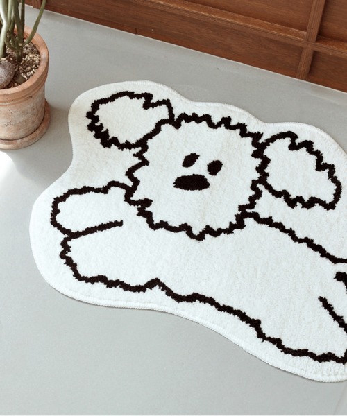 Brunch Brother（ブランチブラザー）の「バスマット/リトルペーパー/ROMANE（ロマネ）（ラグ/マット・レディース・ホワイト・FREE）」の9枚目の写真