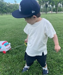 INNOCENT（イノセント）の「『INNOCENT』KIDS GARMENT DYED TEE　キッズ半袖ビッグTシャツ（Tシャツ/カットソー）」