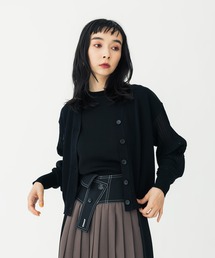 UNITED TOKYO | ウェーブデザインカーディガン(カーディガン/ボレロ)