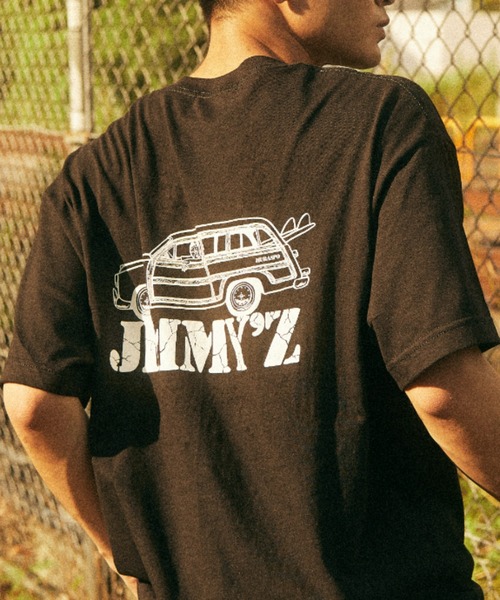 JIMMY'Z（ジミーズ）の「【ムラサキスポーツ別注】JIMMY’Z×ESOW×ムラサキスポーツコラボモデル オーバーサイズ バックプリントTシャツ/モノトーン グラフィックTee  JM-MU2203（Tシャツ/カットソー・メンズ・ブラック/ホワイト・XL/M/L）」の20枚目の写真