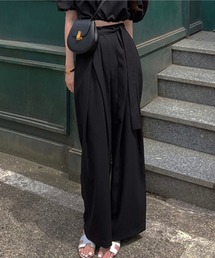 MANGROVE | ウエストリボンスラックスパンツ(スラックス)