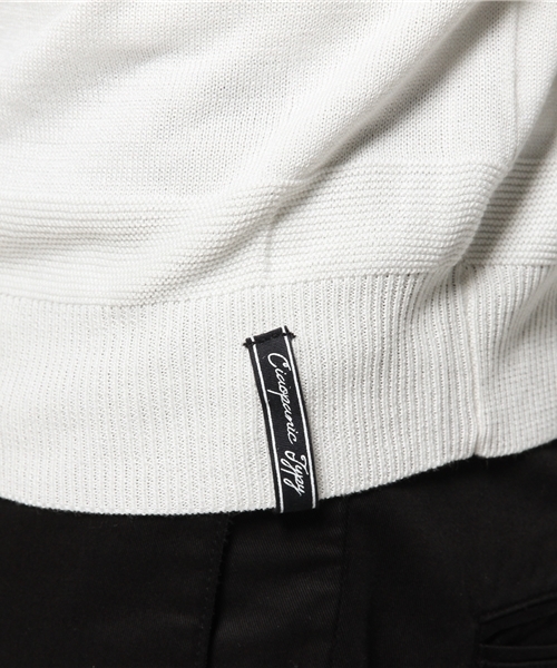 CIAOPANIC TYPY（チャオパニックティピー）の「クールファイバークルーニット（ニット/セーター・メンズ・ホワイト/イエロー/ブルー/ピンク/ネイビー・MEDIUM/LARGE）」の13枚目の写真