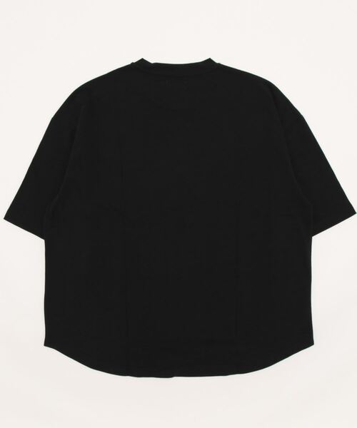 A4A(エーフォーエー)の「A4A/エーフォーエー/強撚糸ラウンドポケット半袖Tシャツ(Tシャツ/カットソー・メンズ・カーキ/ホワイト/ブラック/ベージュ・M/L)」の5枚目の写真