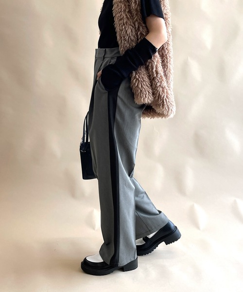 【k.o】Maison Margiela⑭ サイドラインパンツ スラックス k.o様専用】Maison Margiela⑭ サイドラインパンツ スラックス