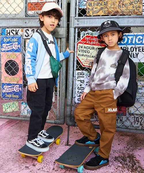 XLARGE KIDS（エクストララージキッズ）の「ロゴキャップ（キャップ・キッズ・ブラック/アイボリー/ネイビー・M(52-56cm)/S(48-52cm)）」の17枚目の写真