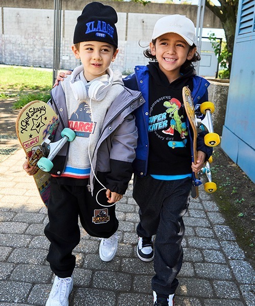 XLARGE KIDS（エクストララージキッズ）の「ロゴキャップ（キャップ・キッズ・ブラック/アイボリー/ネイビー・M(52-56cm)/S(48-52cm)）」の15枚目の写真