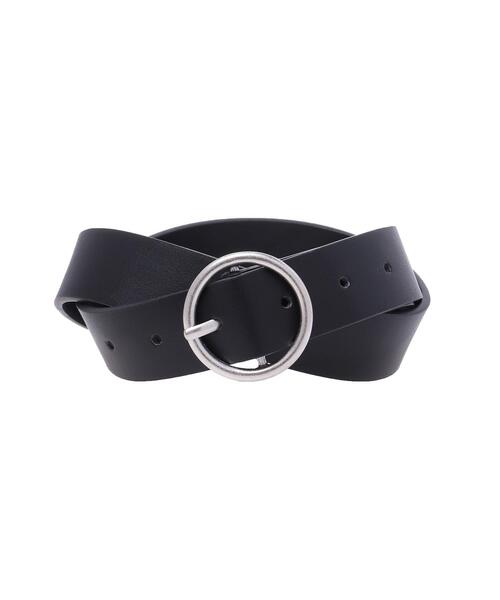 INGNI（イング）の「リングバックルベルト（ベルト・レディース・ブラック/ブラック系その他/ダークブラウン・ONE SIZE）」の4枚目の写真