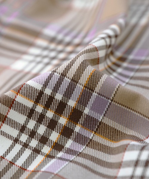 osharewalker（オシャレウォーカー）の「【廃盤】『チェック柄テーパードパンツ』（その他パンツ・レディース・ブラック/ベージュ/グレー・1/2）」の18枚目の写真