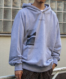 GLOSTER | 【GLOSTER/グロスター】TRIPPY グラフィックパーカーフォト ビッグシルエット(パーカー)