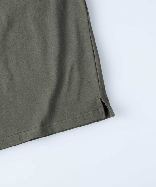 BACK NUMBER（バックナンバー）の「【BACK NUMBER】ヘビーウェイトロンＴ（Tシャツ/カットソー・メンズ・グレー/ブラック/ホワイト/オリーブ/ダークベージュ/ターコイズブルー・M/S/L/XL/MEDIUM/X-LARGE/LARGE/SMALL）」の12枚目の写真