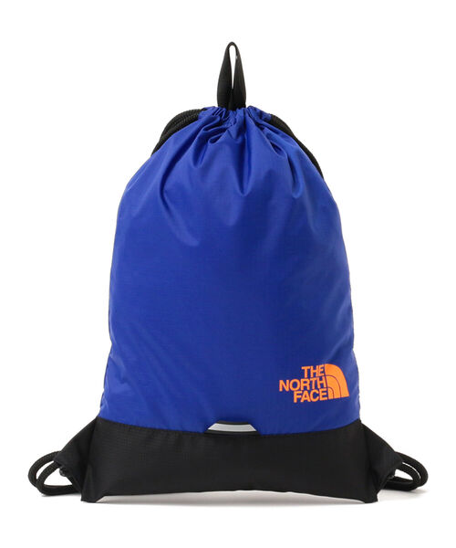 こども ビームス（コドモビームス）の「THE NORTH FACE / キッズ ナップサック ミニ（5L）（バックパック/リュック・キッズ・ブラック/ブルー・ONE SIZE）」の2枚目の写真