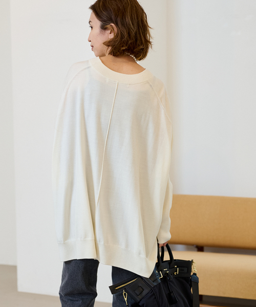 FRAMeWORK（フレームワーク）の「ポンチョプルオーバー（ニット