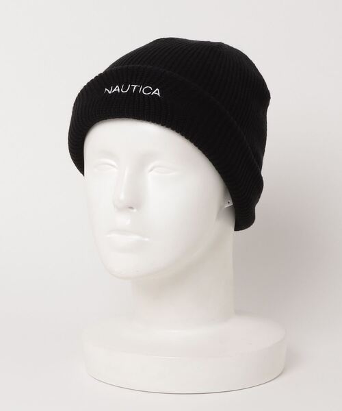 NAUTICA（ノーティカ）の「NAUTICA/ノーティカ/3WAY KNIT CAP（ニットキャップ/ビーニー・メンズ・ブラック/ベージュ/パープル/ブラウン・F）」の2枚目の写真