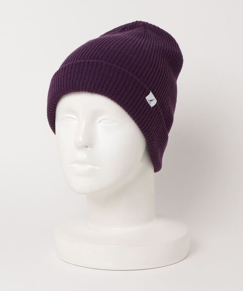 NAUTICA（ノーティカ）の「NAUTICA/ノーティカ/3WAY KNIT CAP（ニットキャップ/ビーニー・メンズ・ブラック/ベージュ/パープル/ブラウン・F）」の11枚目の写真
