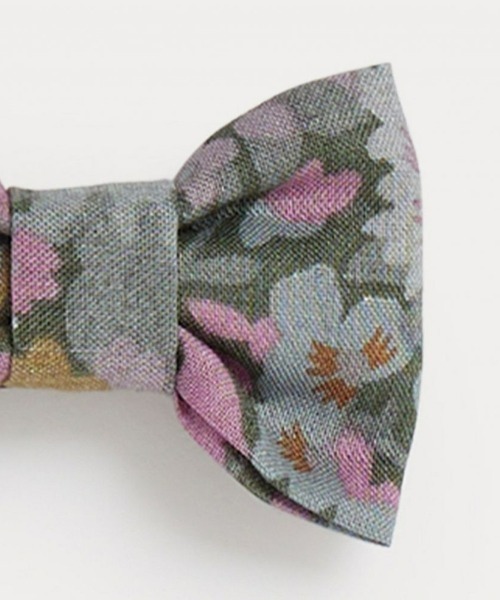 Bonpoint（ボンポワン）の「限定リバティ ヘアアクセサリー（バレッタ/ヘアクリップ・キッズ・マルチ/プラム・FREE）」の4枚目の写真