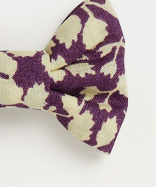 Bonpoint（ボンポワン）の「限定リバティ ヘアアクセサリー（バレッタ/ヘアクリップ・キッズ・マルチ/プラム・FREE）」の3枚目の写真