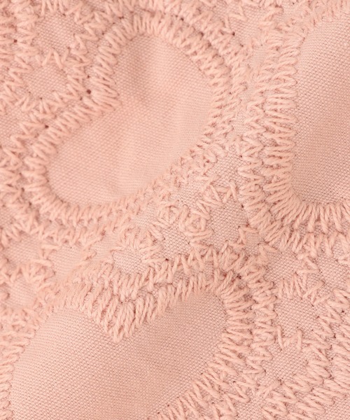 petit main(プティマイン)の「スカラップスタイ(スタイ/よだれかけ・キッズ・ライトピンク/オフホワイト/ネイビー・FREE)」の9枚目の写真