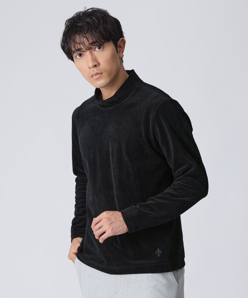 EPOCA UOMO モックネック　カットソー セールSPORTOハイパーストレッチモックネックカットソー（T