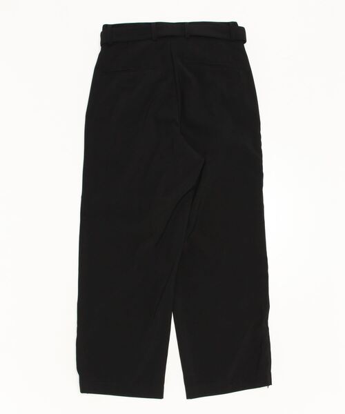 LEGENDA(レジェンダ)の「レジェンダ ツータック ベルト スラックスパンツ -2nd- / LEGENDA Two Tuck Belt Slacks Pants -2nd-(スラックス・メンズ・ブラック/ブラウン/バーガンディー・1/2)」の4枚目の写真