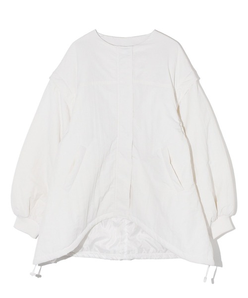 one way（ワンウェイ）の「マルチウェイ/スヌード付き/フェイクダウンコート（ダウンジャケット/コート・レディース・ホワイト/ブラック・FREE）」の15枚目の写真