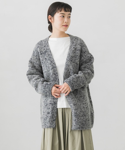かぐれ（カグレ）の「アルパカウールカーディガン（カーディガン