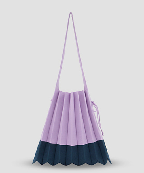 Oriens JOURNAL STANDARD(オリエンス ジャーナルスタンダード)の「■■【JOSEPH AND STACEY】ラッキープリーツニットミックス(M) :バッグ(トートバッグ・レディース・バイオレット/グリーン/モスグリーン/ブラック・MEDIUM)」の4枚目の写真