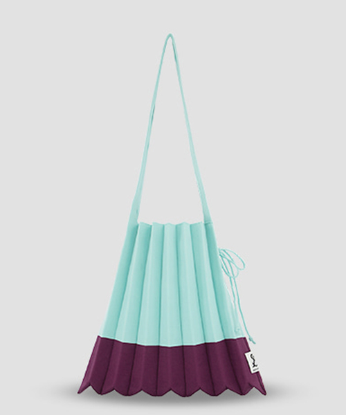 Oriens JOURNAL STANDARD(オリエンス ジャーナルスタンダード)の「■■【JOSEPH AND STACEY】ラッキープリーツニットミックス(M) :バッグ(トートバッグ・レディース・バイオレット/グリーン/モスグリーン/ブラック・MEDIUM)」の3枚目の写真