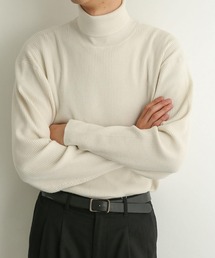 SENSE OF PLACE by URBAN RESEARCH | 『イージーケア』リブハイネックセーター(ニット/セーター)