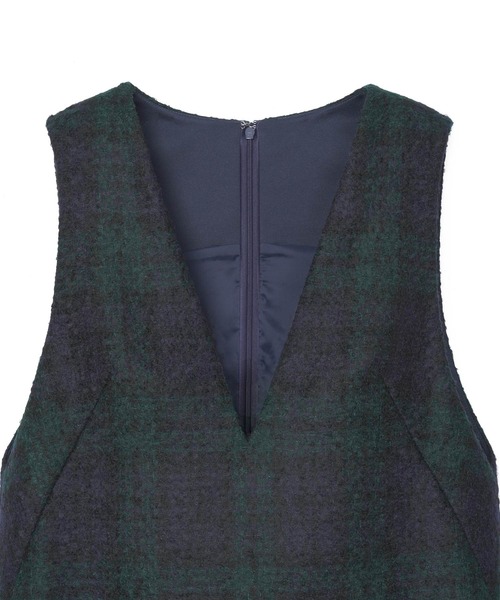 ANAYI（アナイ）の「ループチェックジャンパースカート（スカート