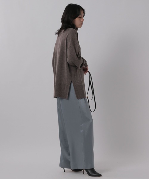 Chaos(カオス)の「Chaos(カオス)/【WEB先行予約】ハンロサテンパンツ(その他パンツ・レディース・アイボリー/グレイッシュブルー/ピンク系・36/38)」の15枚目の写真