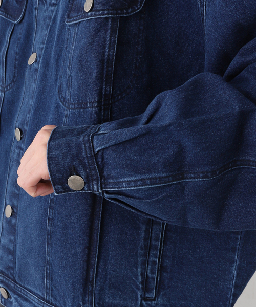 WILLY CHAVARRIA(ウィリーチャバリア)の「【WILLY CHAVARRIA / ウィリー チャバリア】CHACHI TRUCKER JACKET(デニムジャケット・メンズ・ネイビー・MEDIUM)」の10枚目の写真