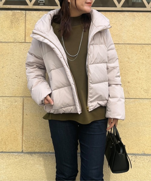 Chez toi（シェトワ）の「ボリュームネックショートダウン（ダウン