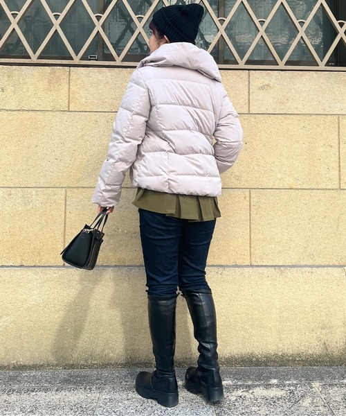 Chez toi（シェトワ）の「ボリュームネックショートダウン（ダウン