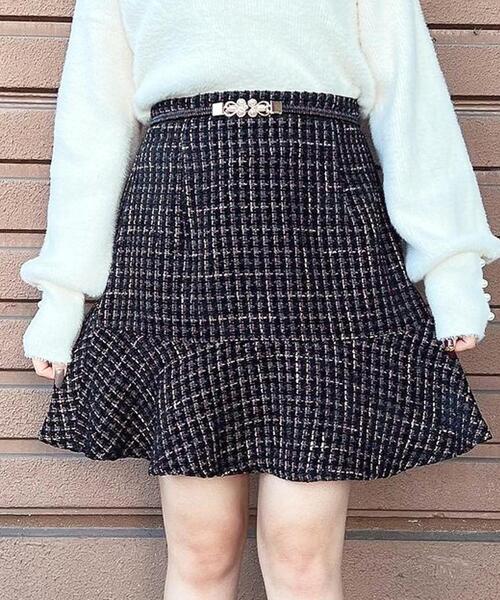 INGNI】ミニスカートフレアスカートミニ丈さくらんぼ可愛い INGNI】ミニスカートフレアスカートミニ丈さくらんぼ可愛い