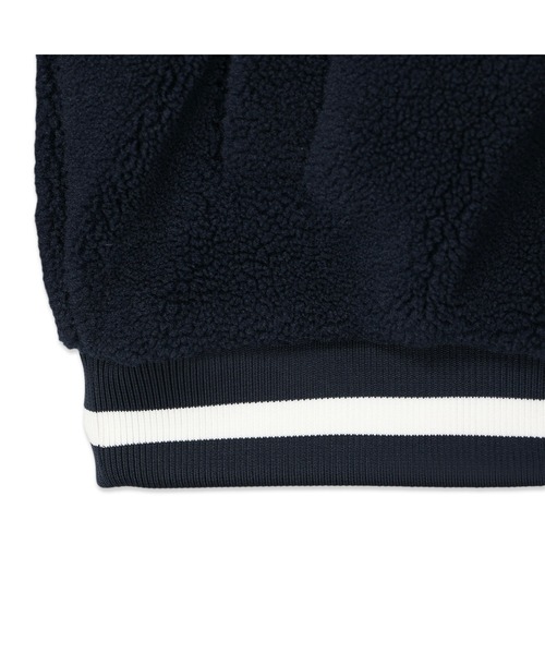 Guess(ゲス)の「Knit Bomber Jacket(ブルゾン・メンズ・ダークネイビー/アイボリー・MEDIUM/LARGE/SMALL/X-LARGE)」の6枚目の写真