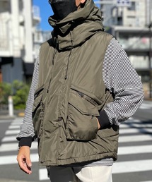 IO（イオ）（イオ）の「IO slect/ミリタリー フィッシング ダウンベスト（ダウンベスト）」