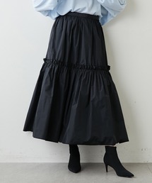 Whim Gazette | タフタティアードスカート(スカート)