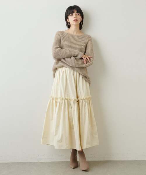 訳あり商品 Whim Gazette（ウィムガゼット）の「タフタティアードスカート スカート