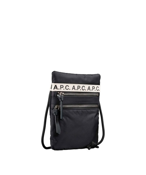 A.P.C.（アーペーセー）の「NECKPOUCH REPEAT  23PE（ショルダーバッグ・メンズ・ブラック・ONESIZE）」の7枚目の写真