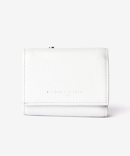 セール】GIANNI CHIARINI COMPACT TRI FOLD WALLET ジャンニ