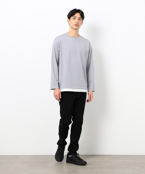 COMME CA ISM（コムサイズム）の「ハイテンション ツイル スキニー パンツ（その他パンツ・メンズ・モカ/ネイビー/ライトグレー/グリーン/ブルー/ブラック・SMALL/MEDIUM/LARGE/X-LARGE/XS）」の10枚目の写真