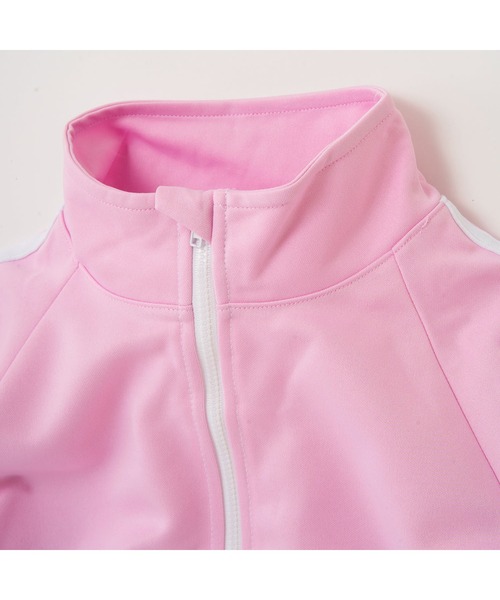 repipi armario(レピピ アルマリオ)の「repipi armario/レピピアルマリオ キッズ 切替 ライン ジップアップ ハイネック ジャージ スポーツウェア(ブルゾン・キッズ・ブラック/ミント/ピンク/サックスブルー・150cm/160cm/140cm/170cm)」の19枚目の写真