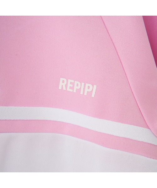 repipi armario(レピピ アルマリオ)の「repipi armario/レピピアルマリオ キッズ 切替 ライン ジップアップ ハイネック ジャージ スポーツウェア(ブルゾン・キッズ・ブラック/ミント/ピンク/サックスブルー・150cm/160cm/140cm/170cm)」の20枚目の写真