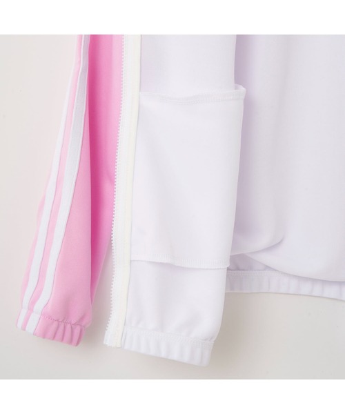 repipi armario(レピピ アルマリオ)の「repipi armario/レピピアルマリオ キッズ 切替 ライン ジップアップ ハイネック ジャージ スポーツウェア(ブルゾン・キッズ・ブラック/ミント/ピンク/サックスブルー・150cm/160cm/140cm/170cm)」の22枚目の写真