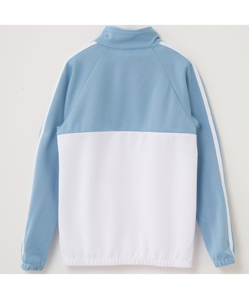 repipi armario(レピピ アルマリオ)の「repipi armario/レピピアルマリオ キッズ 切替 ライン ジップアップ ハイネック ジャージ スポーツウェア(ブルゾン・キッズ・ブラック/ミント/ピンク/サックスブルー・150cm/160cm/140cm/170cm)」の14枚目の写真