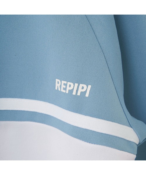 repipi armario(レピピ アルマリオ)の「repipi armario/レピピアルマリオ キッズ 切替 ライン ジップアップ ハイネック ジャージ スポーツウェア(ブルゾン・キッズ・ブラック/ミント/ピンク/サックスブルー・150cm/160cm/140cm/170cm)」の15枚目の写真