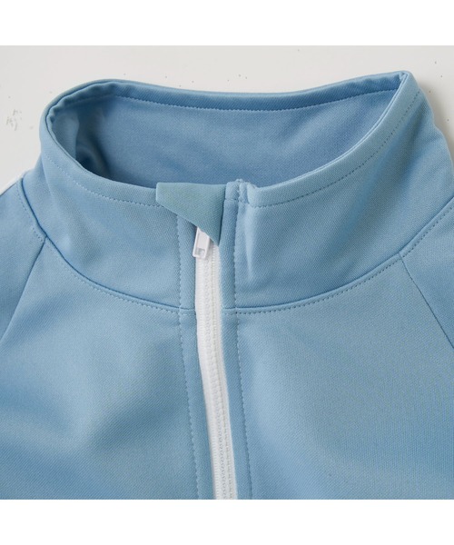 repipi armario(レピピ アルマリオ)の「repipi armario/レピピアルマリオ キッズ 切替 ライン ジップアップ ハイネック ジャージ スポーツウェア(ブルゾン・キッズ・ブラック/ミント/ピンク/サックスブルー・150cm/160cm/140cm/170cm)」の17枚目の写真