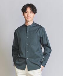 BEAUTY&YOUTH UNITED ARROWS（ビューティーアンドユースユナイテッドアローズ）の「ブロード バンドカラー リラックスレギュラー シャツ（シャツ/ブラウス）」