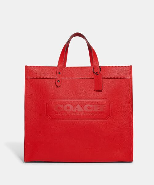 COACH（コーチ）の「フィールド トート 40・コーチ バッジ（トート