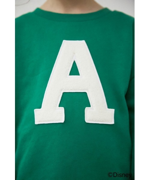 AZUL by moussy（アズールバイマウジー）の「AJUGA.×AZUL KIDS LOGO SWEAT/AJUGA.×AZULキッズロゴスウェット（スウェット・キッズ・ブラック/グリーン・MEDIUM/SMALL）」の19枚目の写真